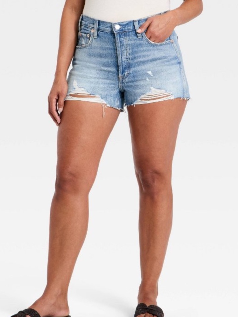Universal Thread NWT mini cut off denim shorts, size 6